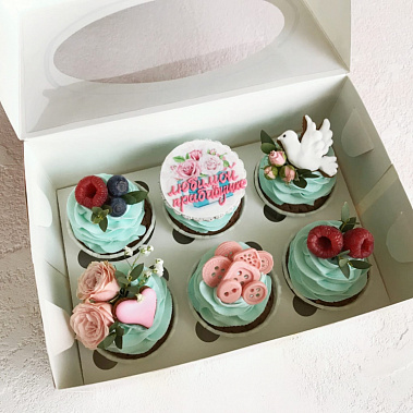 Капкейки "Любимой прабабушке" купить - кострома.сладкоежкин.рф